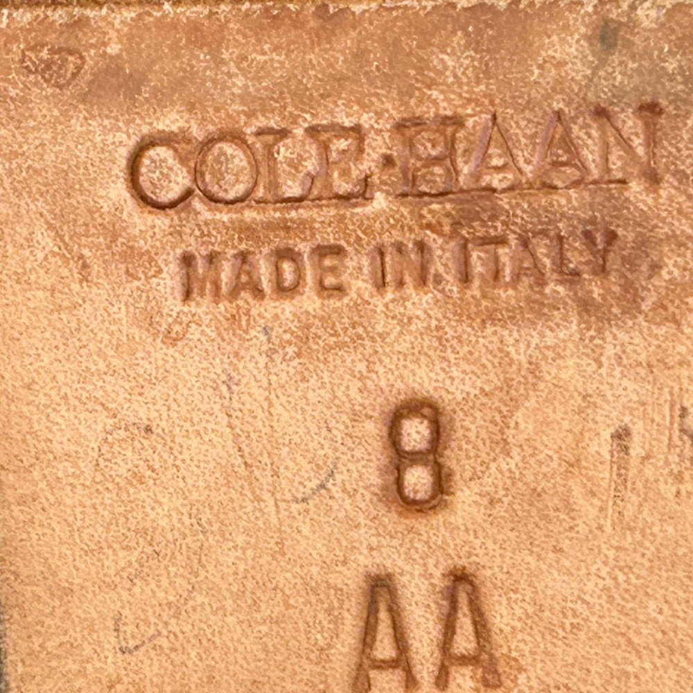 Cole Haan Black Leather Mid-Calf Boots - Picture 8 of 13